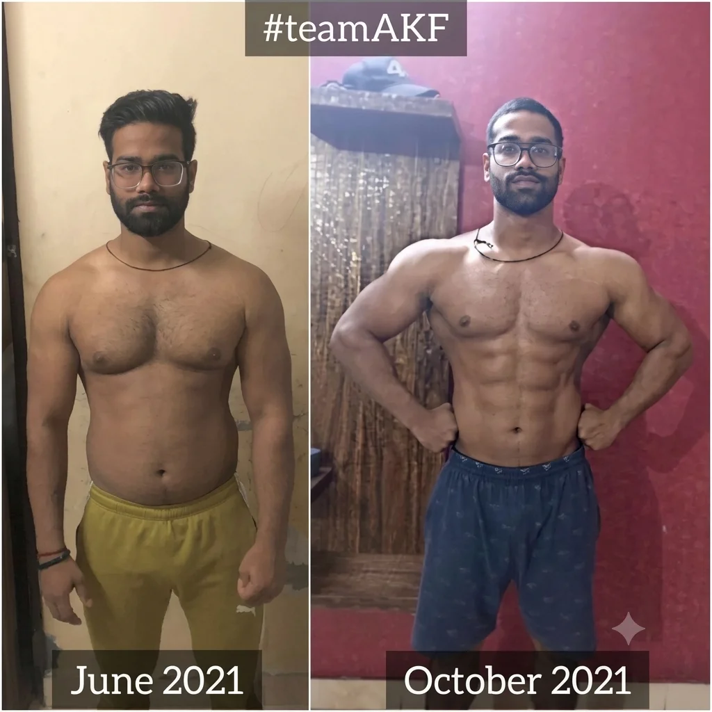 #teamAKF male transformation